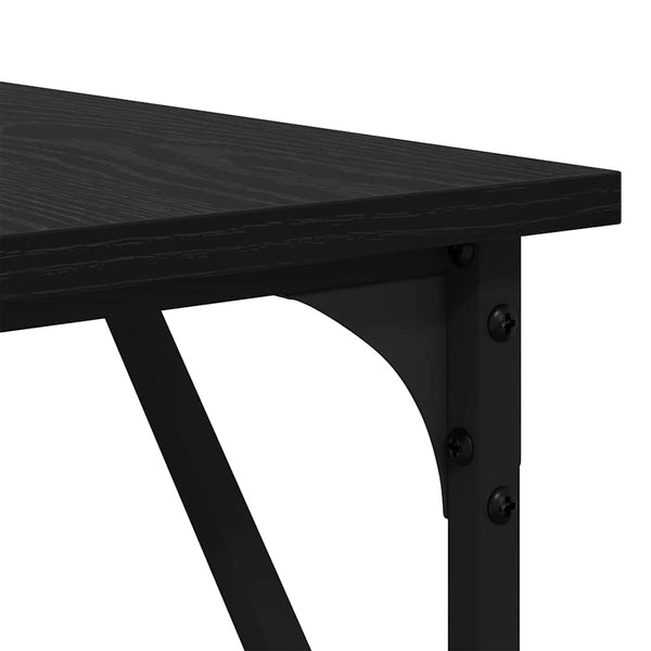 Eckschreibtisch Schwarz Eiche 149cm