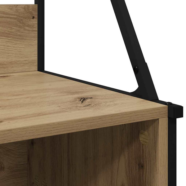 Kleiderständer Artisan Eiche mit Schuhablage