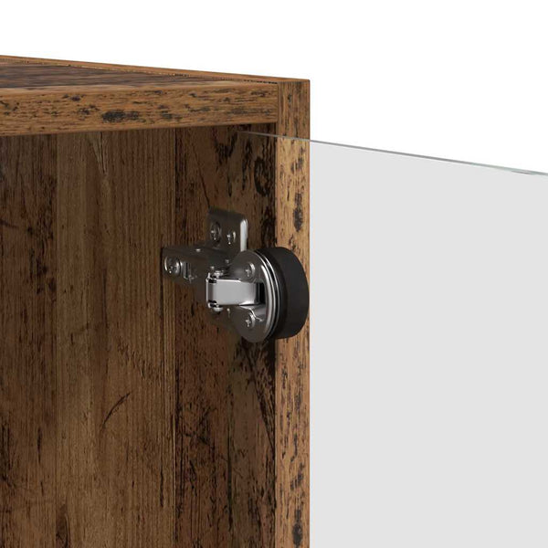 Wandschränke 2er Set Altholz 68x37x35cm