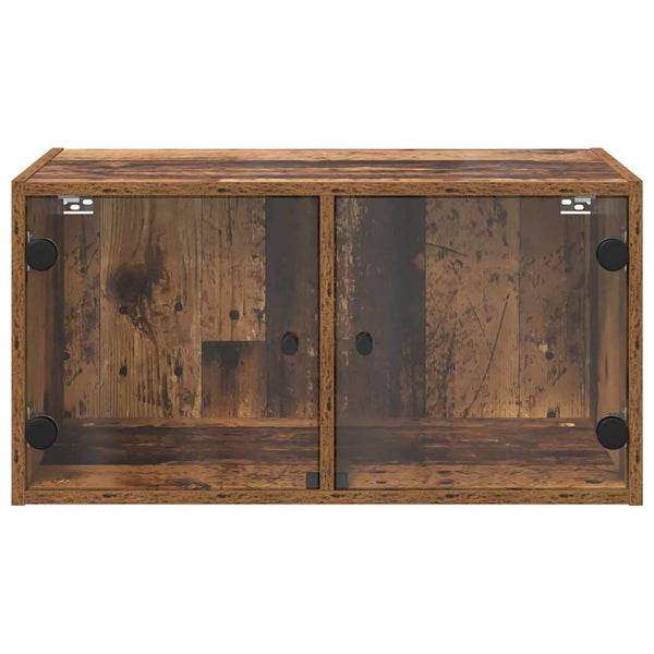 Wandschränke 2er Set Altholz 68x37x35cm