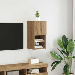 Wandmontierter TV-Schrank Artisan Eiche 60cm
