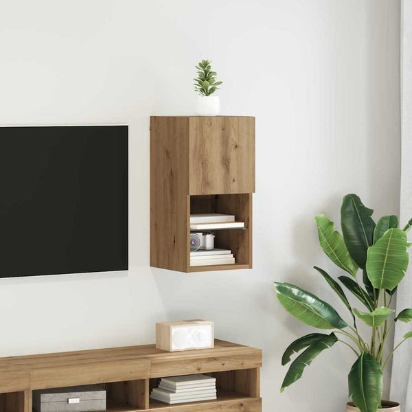 Wandmontierter TV-Schrank Artisan Eiche 60cm