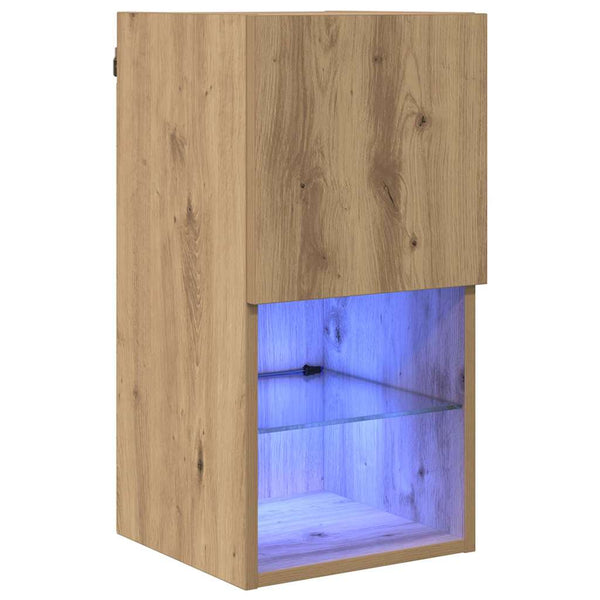 Wandmontierter TV-Schrank Artisan Eiche 60cm