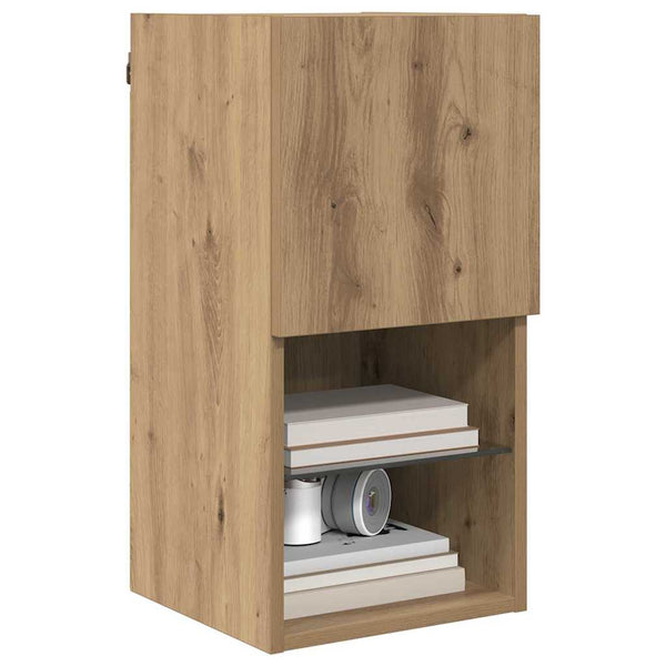 Wandmontierter TV-Schrank Artisan Eiche 60cm