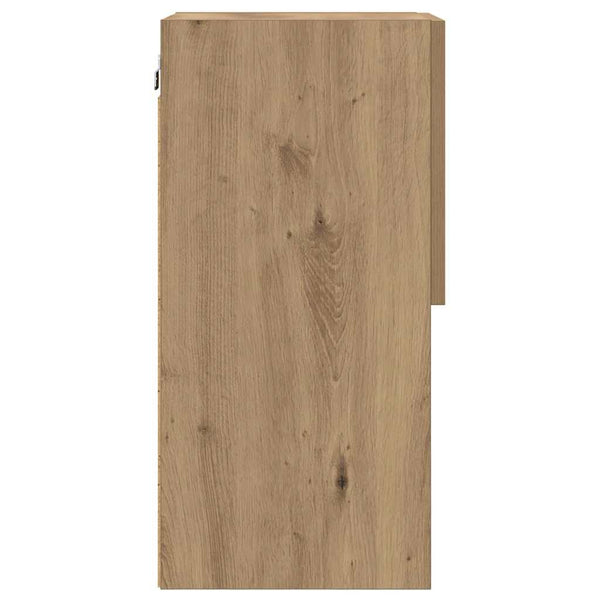 Wandmontierte TV-Schränke Artisan-Eiche 2er Set