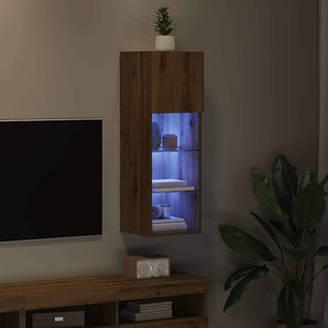 Wandmontierter TV-Schrank Artisan Eiche 90cm