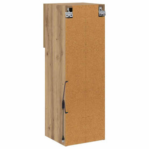 Wandmontierte TV-Schränke, 2er Set, Artisan-Eiche, 90cm