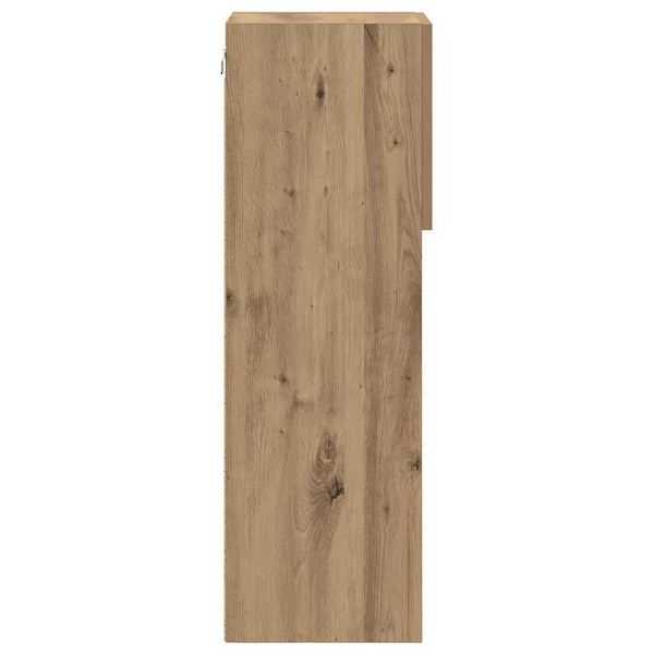 Wandmontierte TV-Schränke, 2er Set, Artisan-Eiche, 90cm