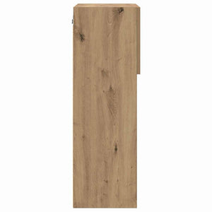 Wandmontierter TV-Schrank Artisan Eiche 90cm