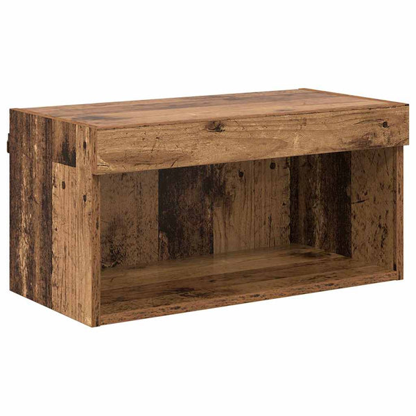 LED TV-Schrank Altholz 60cm