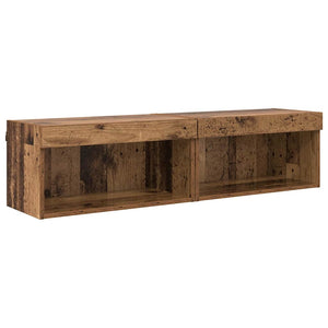 TV-Schrank Set Altholz 60 cm