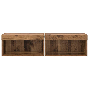 TV-Schrank Set Altholz 60 cm