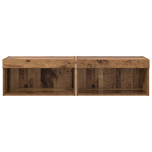 TV-Schrank Set Altholz 60 cm