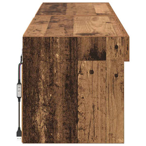TV-Schrank Set Altholz 60 cm