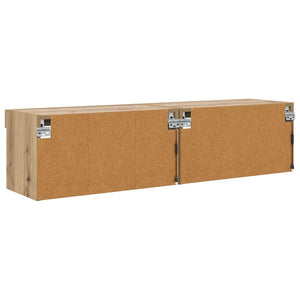 TV-Schrank Set Eiche 60x30 cm
