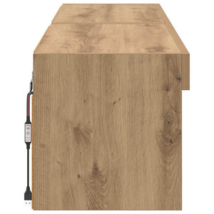 TV-Schrank Set Eiche 60x30 cm