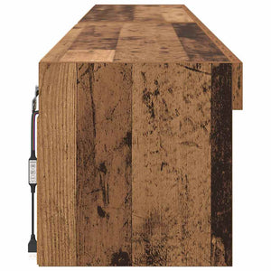 vidaXL Meuble TV 2 pcs bois de récupération 100 x 30 x 30 cm bois d'ingénierie