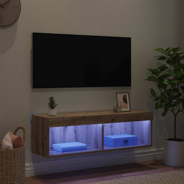TV-Wandschrank Artisan Eiche 100 cm