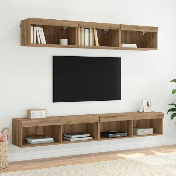 TV-Wandschrank Artisan Eiche 100 cm