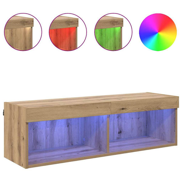 TV-Wandschrank Artisan Eiche 100 cm