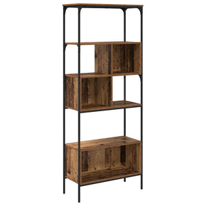 Bücherregal Altholz, 188,5 cm hoch