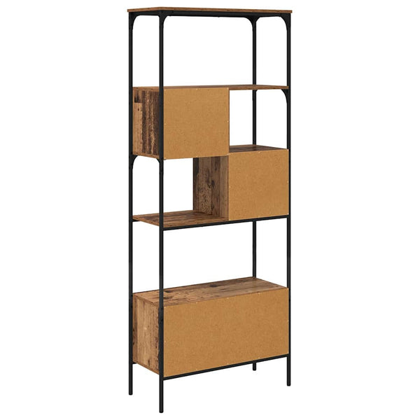 Bücherregal Altholz, 188,5 cm hoch