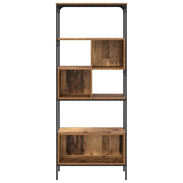 Bücherregal Altholz, 188,5 cm hoch