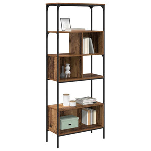 Bücherregal Altholz, 188,5 cm hoch