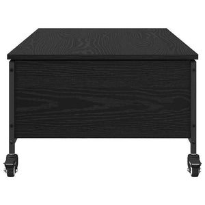 Schwarzer Couchtisch Eichenoptik