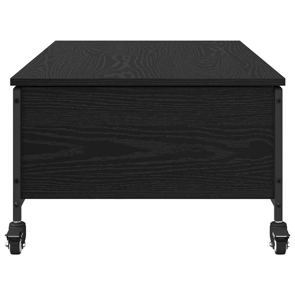 Schwarzer Couchtisch Eichenoptik