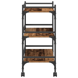 Küchenwagen Altholz 50x35x75,5 cm