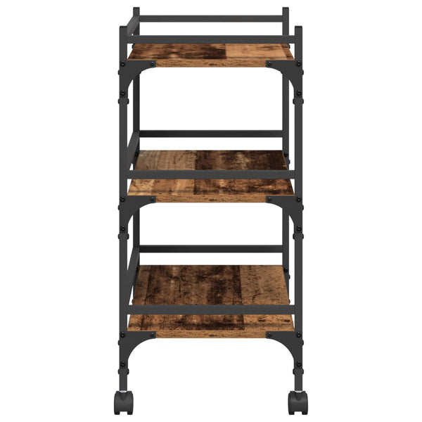 Küchenwagen Altholz 50x35x75,5 cm