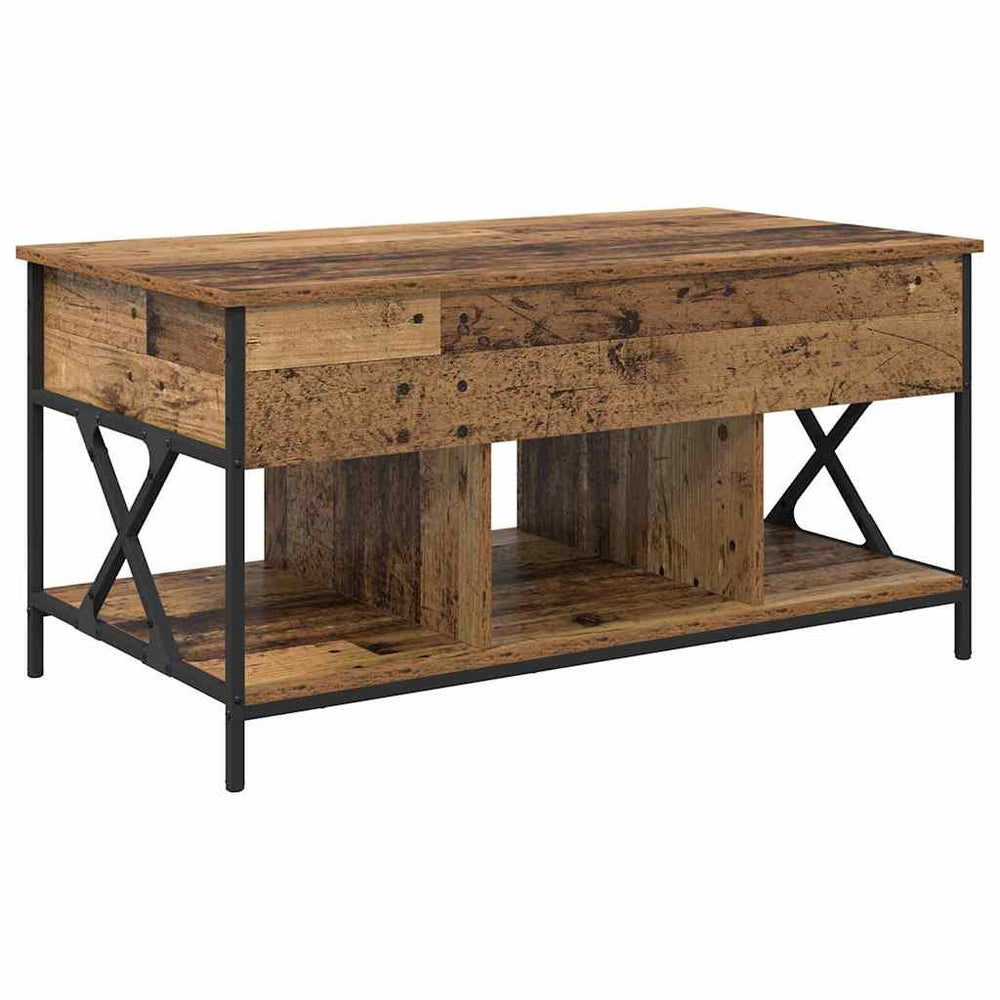 Couchtisch Altholz 100x55 cm