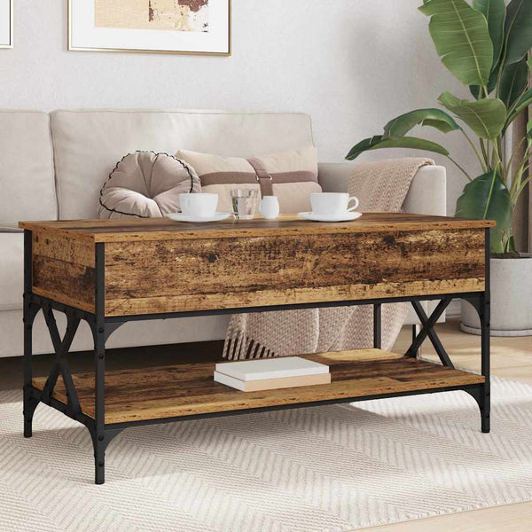 Couchtisch Altholz 100x50 cm