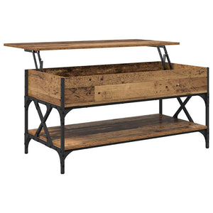 Couchtisch Altholz 100x50 cm