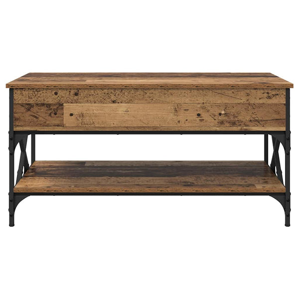 Couchtisch Altholz 100x50 cm