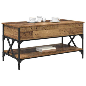 Couchtisch Altholz 100x50 cm
