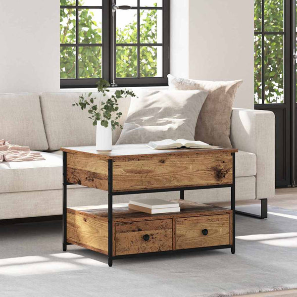 Couchtisch Altholz 70x50 cm