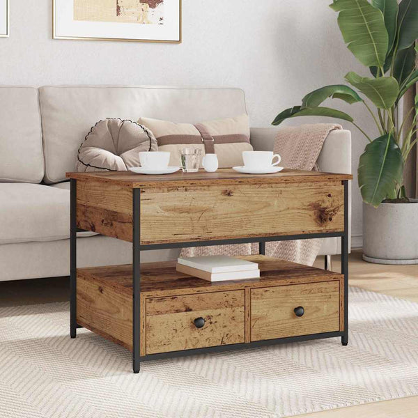 Couchtisch Altholz 70x50 cm