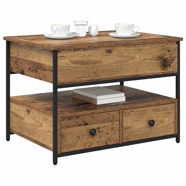 Couchtisch Altholz 70x50 cm