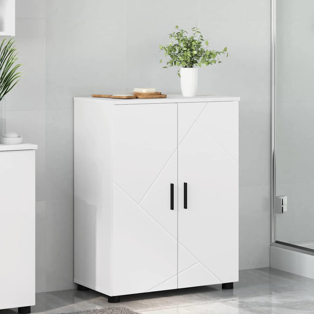 Weißer Badezimmerschrank 60 cm