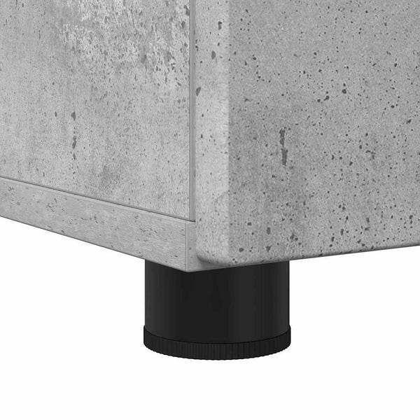 Badezimmerschrank Beton Grau 60x35x80 cm