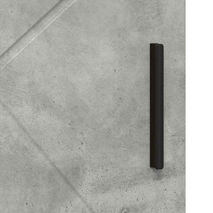 Badezimmerschrank Beton Grau 60x35x80 cm