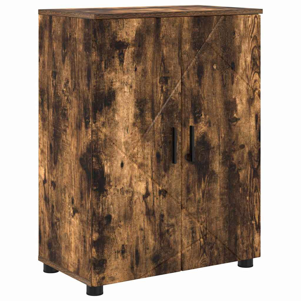 Badezimmerschrank Eiche 60x35x80 cm