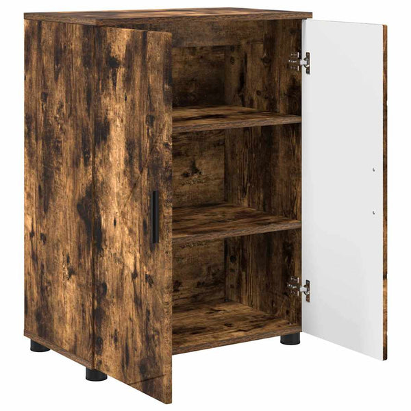 Badezimmerschrank Eiche 60x35x80 cm