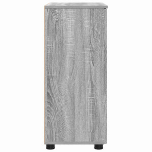 Badezimmerschrank Grau Sonoma 60x35x80 cm