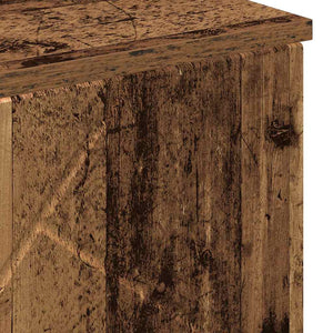 Badezimmerschrank Altholz 60x35x80 cm