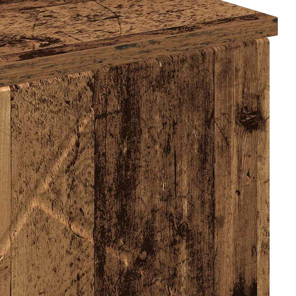 Badezimmerschrank Altholz 60x35x80 cm
