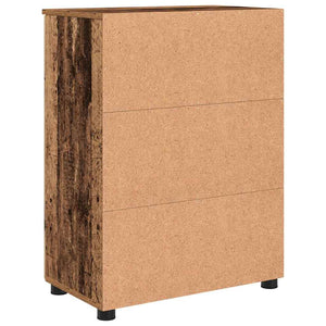 Badezimmerschrank Altholz 60x35x80 cm