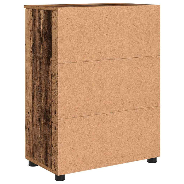 Badezimmerschrank Altholz 60x35x80 cm